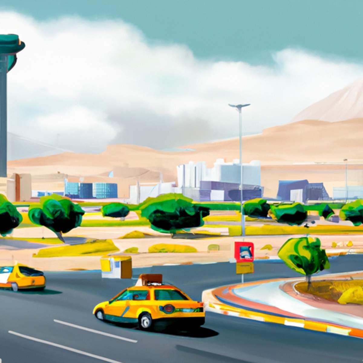 Taxitarief in UAE