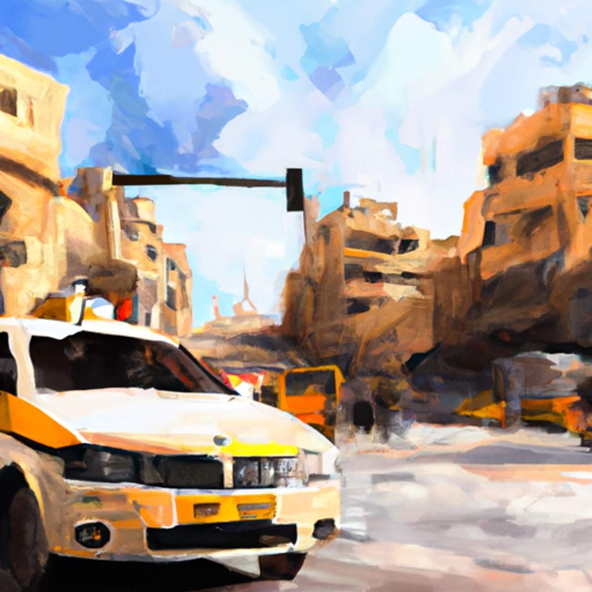 Taxitarief in Syrië