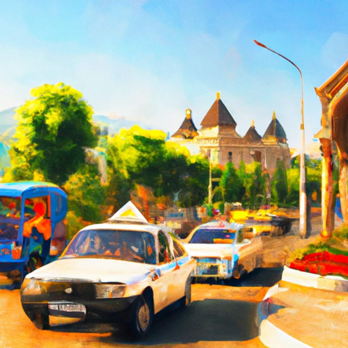 Taxitarief in Oezbekistan