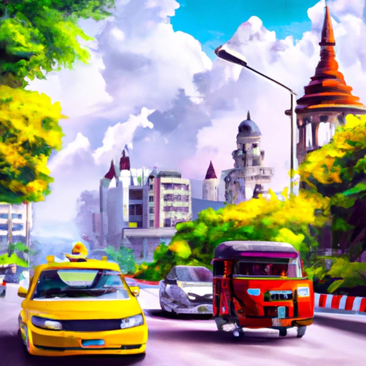 Taxitarief in Myanmar